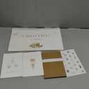 ZICOTO Beautiful Modern Rustic Christmas Cards Set of 20 - Incl. Bulk Envelopes, Matching Stickers And Storage Box - Perfect to Send Warm Holiday Wishes to Friends and Family