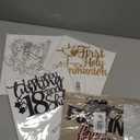 SET OF 4: Glitter Toppers