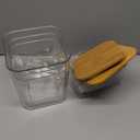 4 Pack Laundry Pod Containers and Dryer Sheet Holder for Laundry Room Organization Acrylic Jars with Lids and Labels for Laundry Detergent Laundry Pods Dry Sheet Organizing (2+1+1 Pack)