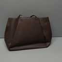 Work Tote Bags for Women 15.6 Inch - Laptop Tote Bag with Zip Compartments - Large PU Leather Office Purse Computer Briefcase