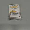 MAPDTWO 36 Packs Construction Valentines Day Cards - Construction Valentines Day Card for Classroom School, Boys, Children - 3.2''x 4.7'' Cute 6 Designs Exchange Cards