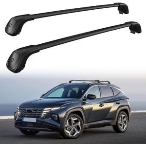 260 LBS Roof Rack Cross Bars Fit for 2022-2025 Hyundai Tucson SE SEL N Line Limited NX4 Upgraded Lockable Crossbars Accessories
