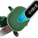 4D Neck Massager with LED Display, Neck Massager with Heat Function, for Relieving Shoulder and Neck Pain, Portable and Rechargeable for Home and Office