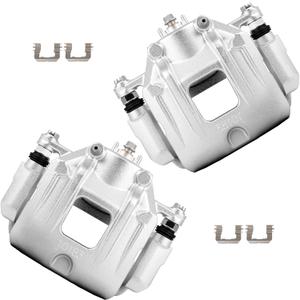 cciyu 19B6463 19B6462 Front Left & Right Brake Caliper With Bracket For Hyundai For Santa Fe 2010-2012, For Kia For Sorento 2011-2013