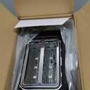 Inspirex Touch Screen Toaster - 2 Extra Wide Slots - 5 Bread Types and 6 Browning Levels - Defrost, Reheat, Favorite, & Single Slot Modes - For Toast, Bagels, & Waffles  Black