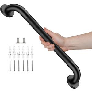 Black Grab Bar 20 Inch, Grab Bar for Bathtub and Shower