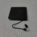 External DVD Drive USB 3.0 Type-C USB C Portable DVD Player for Laptop Disk Duplicator CD DVD +/-RW CD ROM Burner Writer CD/DVD Burner Reader Disk Drive for Laptop Desktop Windows Linux MacBook