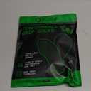 LUX Sports Thin Grip Socks for Cleat Sports - Moisture-Wicking Anti Slip Socks for Men & Women - Soccer, Football, Baseball (One Size, White)