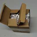 Meteds Christmas Lights 100 Count Clear White Wire UL Certified Connectable Warm White String Lights for Christmas Tree,Garland,Home,Patio, Wedding,Party,Festival Decor