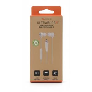 HELIX USB-C EARBUDS WHITE