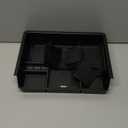 RUNROAD Center Console Organizer Compartment Tray Compatible with Chevy Silverado/GMC Sierra 1500(2014-2018) and Silverado/Sierra 2500/3500HD(2015-2019), Full Console w/Bucket Seats ONLY, Black