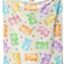 Gummy Bear Throw Blanket, 320GSM Flannel Blankets for Women Girls Kids Boys Men, Gummy Bears Blanket Super Soft Cozy for Bed Sofa Couch Gifts (Bears, 50"x40")