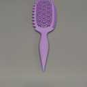 Candy Brush Curl Defining Vented Hair Brush for Effortlessly Detangling Shaping and Styling, Airflow Brush with EdgeLift for All Wet or Dry Hair Types for Women and Girl, Reduce Pulling and Frizzing (Purple)