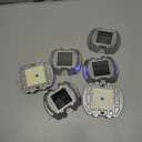 Solar Driveway Lights Outdoor 6 Pack, IP68 LED Solar Powered Waterproof Driveway Marker Deck Dock Lights for Dock Step Pathway Walkway Sidewalk Garden Yard Stair Marine (Blue)