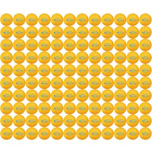 KEVENZ 3 Star Ping Pong Balls, 40+mm Advanced Table Tennis Ball, Bulk Outdoor Ping Pong Balls (Orange, White) (Orange, 120-Pack)