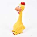 LONG RIVER Horse Toys, Rubber Chicken Squeaky Toys Play Reduce Separation Anxiety Fetch,Horse Play Ball Soccer Ball.for Medium or Large Pet Breeds Dog (1 Pack)