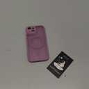 TOCOL for Phone 15 Case, Compatible with Magsafe Charger, Full Camera Protection, Drop Protection, Translucent Matte Phone Case for iPhone 15 6.1 inch (Lilac Purple)