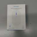 TECKNET Bluetooth Wireless Mouse, BT5.0/3.0 & 2.4GHz Rechargeable Computer Mouse, Silent Mice,4000DPI Portable USB Mice for Laptop, MacBook Pro/Air,iPad(Silver) (Sliver)