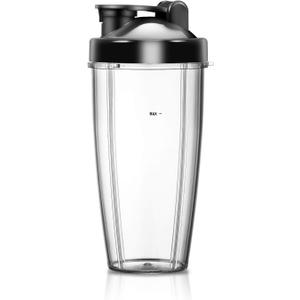 La Reveuse 24 oz Portable Replacement Bottle Cup with Travel Lid Fits Blender LARB1803S LARB1803G