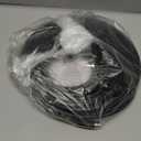 GE RG6 Coax Cable, 50ft, F-Type Connectors, Screw-On Installation, No Tools Required, Black 33600