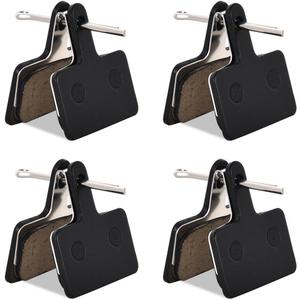 4 PCS Bike Brake Pads, Mountain Bicycle Brake Pads-Compatible with TRP Tektro Shimano High Performance Mountain Bike Brake Pads, Mountain Bike Disc Brake Pad
