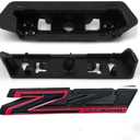 1 Grille Z71 Off Road Front Emblem 3D Badge Compatible with 2019-2025 Silverado Tahoe Suburban RST 1500 HD 2500 HD 3500HD 84384428 Offroad (Redline)