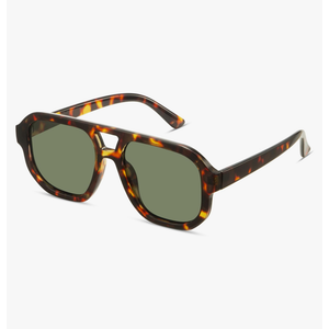 livho Trendy Polarized Square Aviator Sunglasses Women Men Square Eyewear Frame, Retro Sun Glasses for Women Men 2025 Shades