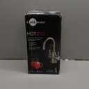 InSinkErator HOT250 Instant Hot and Cold Water Dispenser System, 2-Handle Drinking Water Faucet in Satin Nickel with 2/3-Gallon, Filter-Compatible, Stainless Steel Tank, HC250SN-SS