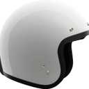 VCAN V85C 3/4 Open Face Motorcycle Helmet DOT Approved (White, S)