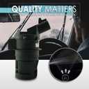 201525-232316D Windshield Washer Pump w/Grommet - Washer Motor Compatible with Toyota, Lexus, Scion, Mazda, Honda - Replaces OEM #: 85330-60190, 85330-AE010, 85330-60180