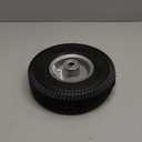 Marathon 33102 8x2" Flat Free, Hand Truck / All Purpose Utility Tire on Wheel, 2.375" Centered Hub, 1/2" Bearings