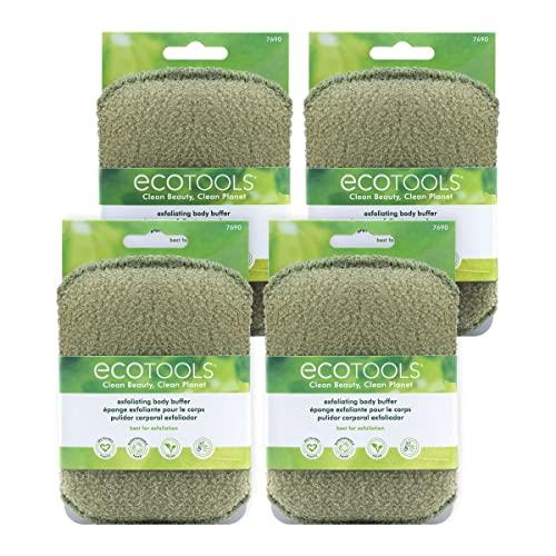 EcoTools Exfoliating Body Buffer, 4 Count