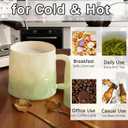Ceramic Coffee Mugs Set of 2-12oz Porcelain Coffee Cups with Handle, Latte Mug, Big Mug for Women, Men, Great for Tea Hot Chocolate, Microwave Safe, Modern, 25.99 inches x 3.3 inches