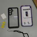 Temdan Designed for Samsung Galaxy S25 Plus Case Waterproof,Built-in Lens & Screen Protector Military Shockproof Dropproof IP68 Underwater Full Body Phone Case for Galaxy S25 Plus 5G 6.7-Purple(2025)