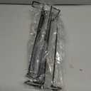 LINFIDITE Wine Glass Holder 2PCS Stemware Rack Hanger Under Cabinet Wine Glass Rack Kitchen Hanging Storage Rack Organizer,Black (For Partition Thickness under 0.98")