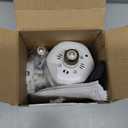 Ceiling Fan with Light and Fan, Easy-to-Install Ceiling Fan Features LED Lighting and Remote Control Suitable for Bathrooms, Kitchens, Bedrooms, and Living Rooms (White)