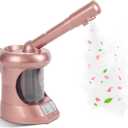 Facial Steamer, Professional Face Steamer Tabletop with Extendable Nozzle, Portable Nano Ionic Face Steamer for Home Use