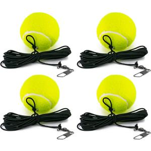 Tennis Training Ball with String,Tennis Trainer Balls Self Practice Trainer Tool, Tennis Ball Training Equipment for Rebound Baseboard Self Tennis Training Tool