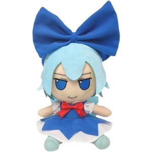 Anime Plush Doll Stuffed Figure Doll Christmas 22cm 9" (Cirno)