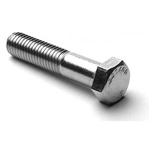 1/2"-13 x 7 Hex Head Cap Screw Bolts, Stainless Steel 18-8 (Quantity: 10 pcs) Partially Threaded, Coarse Thread, Thread Size: 1/2 Inch, Bolt Length: 7 Inch