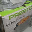 Presto 06009 10-Quart Kitchen Kettle XL Multi-Cooker, Steamer and Deep Fryer, Black