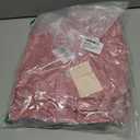 HEARTNICE Women Fuzzy Pajama Set Warm Fluffy Long Sleeve Sleepwear Plush Loungewear Thermal Nightwear with Pockets (Pink, S)