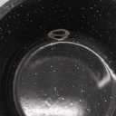 MIRRO 1.25qt Enamel Saucepan, Black (1.3 Quarts)