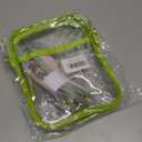 Clear Crossbody Bag, Stadium-Approved PVC Clear Purse, Transparent Messenger Bag for Men and Women