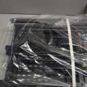 Mythinglogic Weight Rack for Dumbbells, Home Gym Storage for Yoga Mat Dumbbells Kettlebells and Strength Training Equipment, Dumbbell Rack with Wheels and Hanging Hooks (Black)