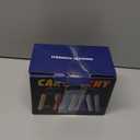 Grip Strength Trainer Set, 50-300LB(6 Pack), Wrist Forearm Strengthener, Metal No Slip, Hand Grip Gripper Strengthener for Strength Training and Exercise, Hand Workout Squeezer Grip Strength (6Pack,50-300lb,Purple+Silver+Blue+Red+Black+Gold)