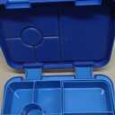 Bento Lunch Box for Kids, 6 Compartments BPA Free, Dishwasher Safe Back to School Snack Bento Lunch Containers Boxes, Ideal Portion Sizes for On-the-Go Meal, Ages 3+, School, Blue