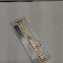 MioHHR Slim Metal Bands Compatible with Apple Watch Bands for Women 38mm 40mm 41mm 42mm (Series 11 10), Stainless Steel Strap Bands for iWatch Series 11 10 9 8 7 6 5 4 3 2 1 SE3/2/1, Gold