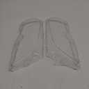 Car Headlight Cover, 1 Pair of Left and Right Side Clear Headlight Lens, 63126924043 63126924044 Compatible with 3 Series E46 4D 320i 325i 325xi 330i 330xi 2002 2003 2004 2005