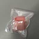 Compatible with Airpods Case Leopard Engraved Skin Cover Compatible with Airpods 2nd/1st Charging Case,Cute Soft Silicone Full Protective, Front LED Visible, Pink